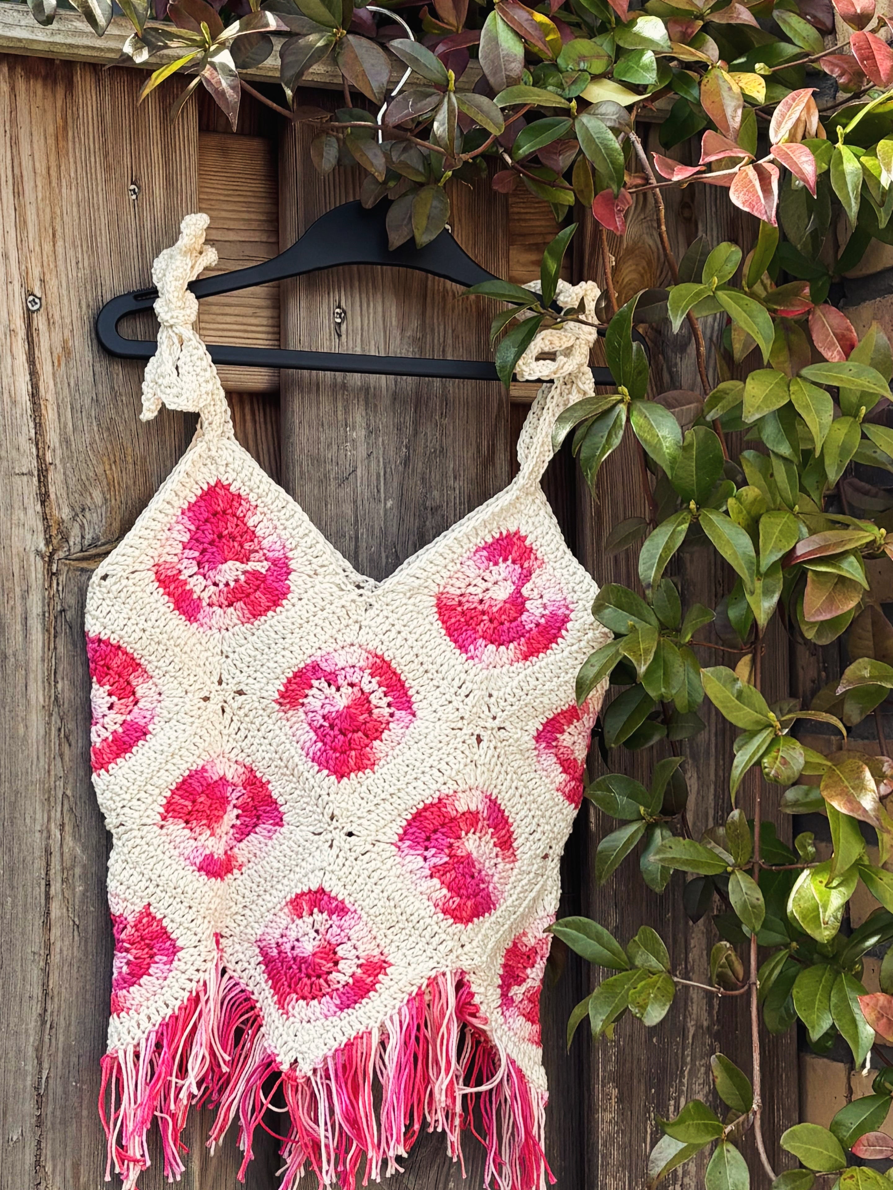 Haakpatroon Berry Blossom kindertop