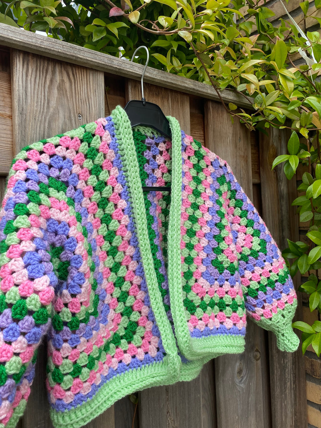 Crochet pattern Hexagon child's cardigan