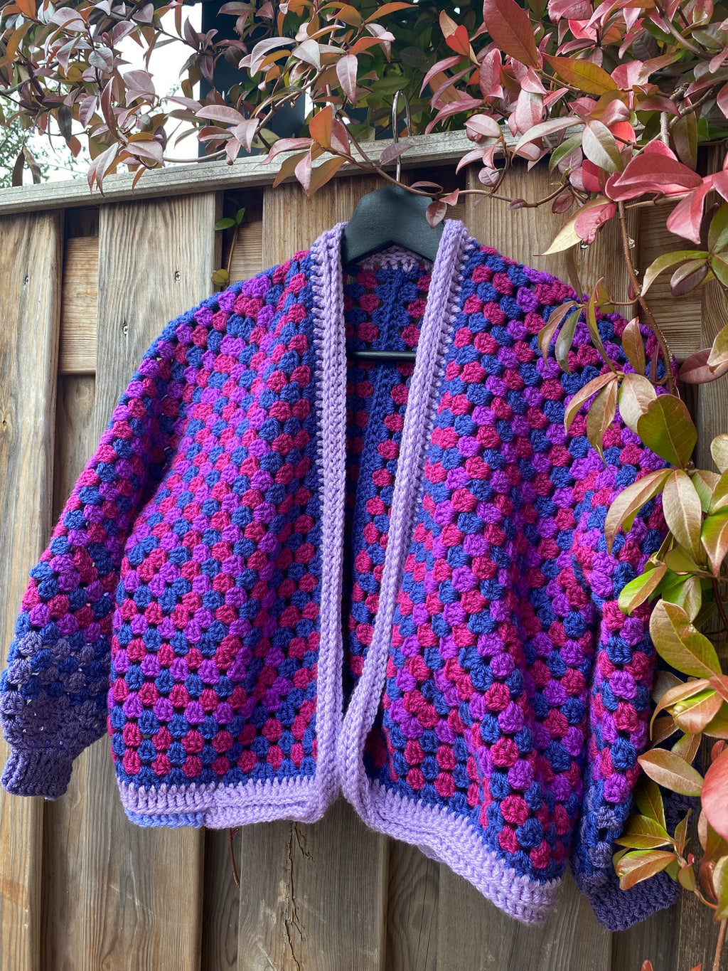 Crochet pattern Hexagon child's cardigan